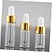 LALADEFIEE 30Pcs Glass Dropper Bottles for Essential Oils Cosmetic Liquid Containers Refillable Perfume Sample Bottles Suitable for DIY Beauty and Travel