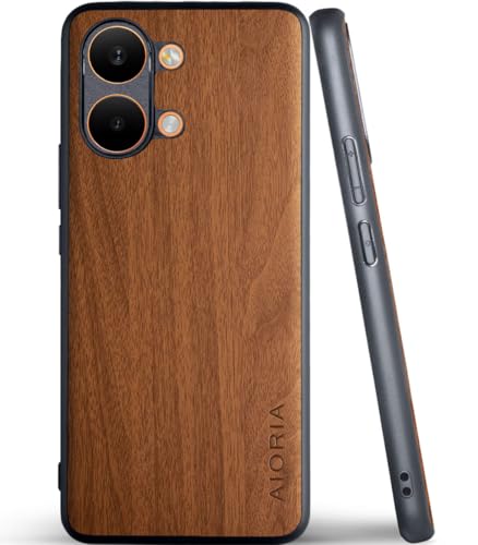 Aioria �݊�������for Xiaomi Poco X8 Pro Max �P�[�X �E�b�h�p�^�[�� �X�^�C���b�V���ŏ�v�Ȍg�ѓd�b�P�[�X ���ӂ�� �ؖڕ� �ی� 5G (Yollow, for Poco X8 Pro Max)
