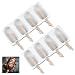 2 Pack Ice Cream Mould Popsicle Mold, Silicone Easy Cream Ice Pop Molds Cakesicle Mold Homemade Popsicle with Wooden Sticks for DIY Ice Cream, 4-Cavity