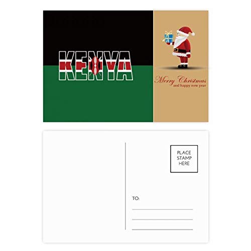 Cartes postales drapeau du Kenya lot de 20 pour ne jamais manquer de cartes de voeux
