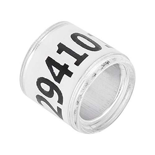 Anelli di Gamba di Piccione in Alluminio, 100