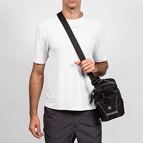 Alforje Rack Pack - Com Rain Cover Curtlo Unissex U Preto