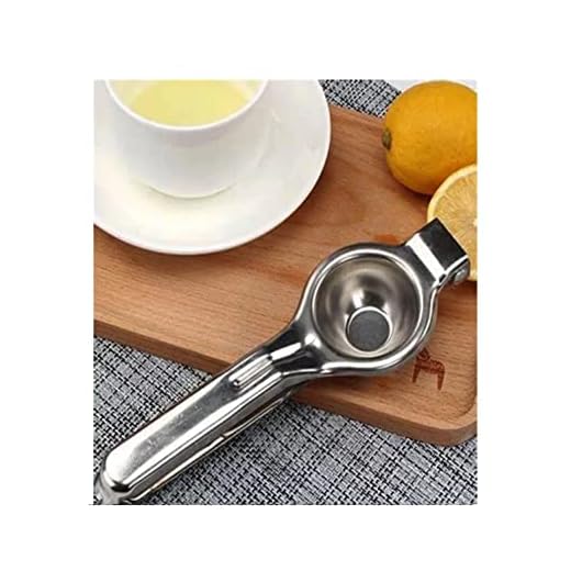 Espremedor Amassador de Limão Laranja em Aço Inox