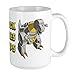 CafePress Transformers Grimlock Hat LRG Tasse à café, Céramique, blanc, L