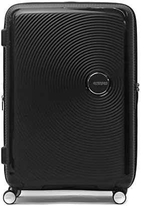 American Tourister Soundbox Spinner Hand Luggage 55 cm, 41 L, Yellow (Golden Yellow)
