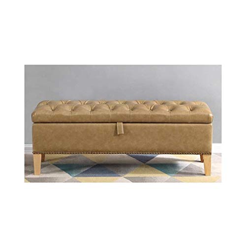 Tabouret d'extrémité de lit gzz 75cm pour chambre cocooning