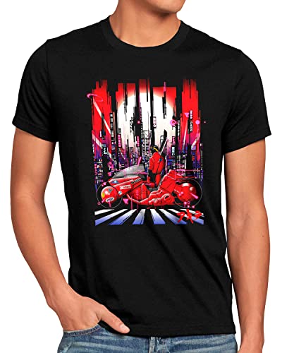 style3 Neon Toyio Herren T-Shirt Anime Manga Cosplay Japan neo-Tokyo Größe:4XL