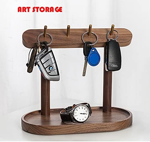 Stylish Entryway Jewelry Organizer & Key Rack - Chic Hanging Storage Stand, Key Holder Tray, Home Decor Accent, Porch Display (Color: Style 2)