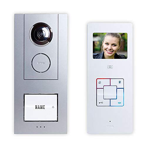 Vistus VD-6310 Video-Gegensprechanlage 3,5 Zoll (9 cm) Monitor, für 1 Familie/Haushalt, Komplett-Set