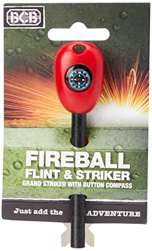 BCB Adventure CN340 Fire Lighting Fireball Flint & Striker (Grand)