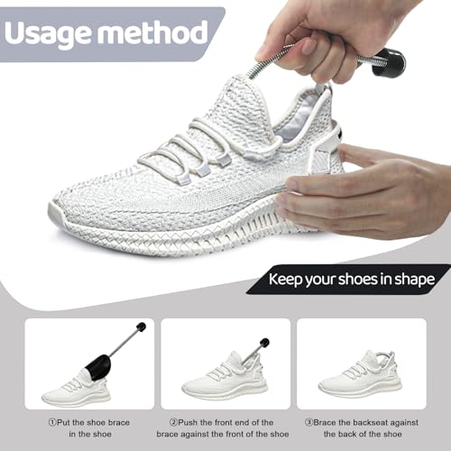 36 Pairs Plastic Shoe Trees Shoe Stretcher Shaper Bulk Shoe Shape Keeper Inserts Holder Sneaker Support for Men US 5-13