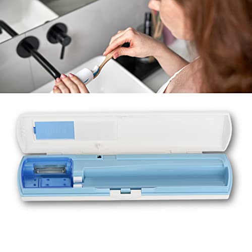 Esterilizador Portátil, Portacepillos de Dientes Esterilizador, Portacepillo de Dientes Eléctrico Esterilizador , Desinfectante de Cepillo de Dientes Luz Ultravioleta Cepillo de Dientes Portátil Cover