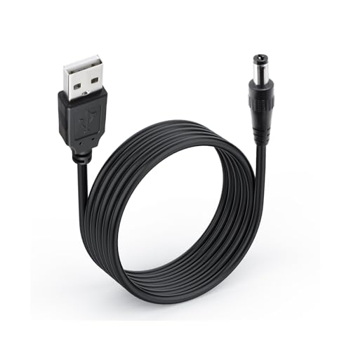 Câble USB vers DC 5.5x2.1mm Poyiccot pour alimenter vos caméras de salon