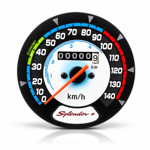 Image of Ohito Motorcycle Speedometer Machine Odometer Compatible with Splendor Plus old Model