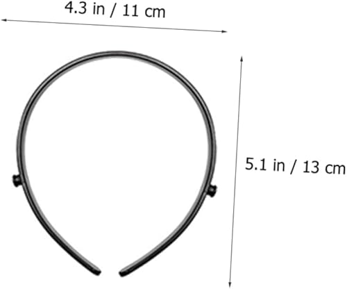 Miniatura 6 de SHOWERORO Diadema de telaraña, decoración de graduación, suministros de maquillaje, diademas de maquillaje, diademas de festival, accesorios de