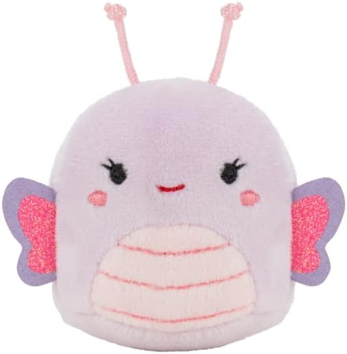 Squishville by Original Squishmallows Summer Squad - 2-Inch Anastasia, Aziza, Brenda, Suneetha, Carlito, Carlos Plush - Toys for Kids