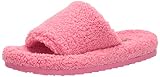 Amazon Essentials Faux Sheepskin Slide Slipper, Kräftiges Rosa, 42 EU