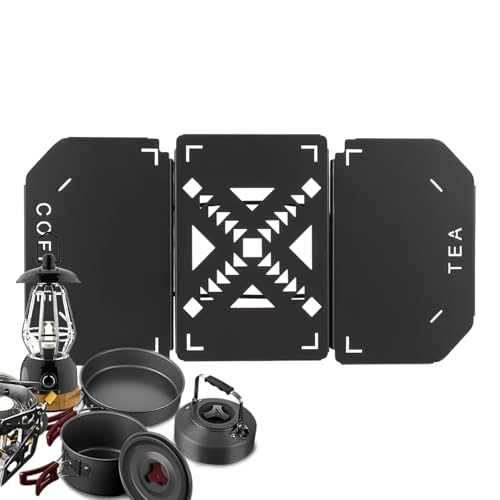 Samuliy Mesa de acero para fiambrera, mesa de acero | Mesa de café de mesa desmontable para almuerzo, vajilla de lonchera, mesa portátil multifuncional para acampar