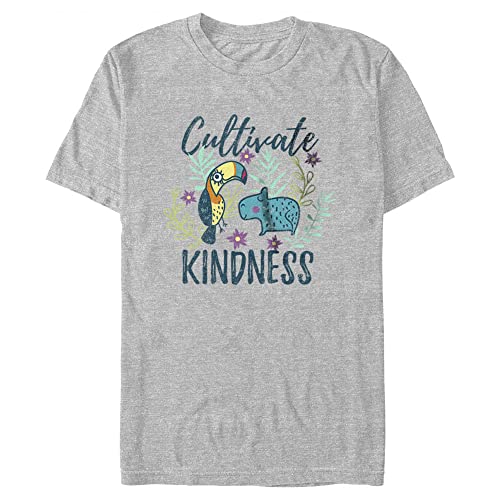 T-Shirt Homme Disney Amical en coton confortable pour un look casual au quotidien