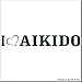 cartattoo4you® AL-00698 | I Love (als Herz) Aikido | Autoaufkleber Aufkleber Kampfsport Sticker Farbe anthrazit, glänzend 20 x 3 cm Waschstrassenfest Motiv Copyright by dh-Folien