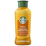 Starbucks Iced Espresso, Caramel Macchiato, 40oz Bottle, Naturally Flavored Chilled Espresso Beverage