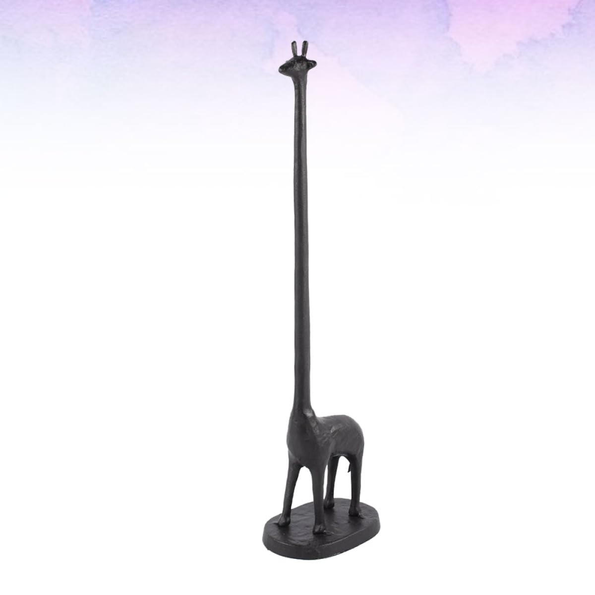 Giraffen Taschentuchhalter aus Eisen Vintage Metallornament mit Bruchfestem Design Kreatives Giraffendekor für Wohnzimmer und Büro