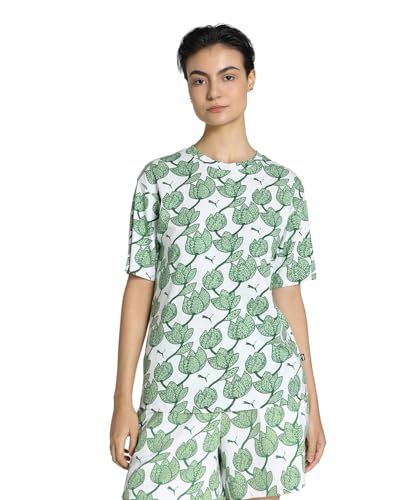 Image of Puma Women's Cotton Relaxed Fit T-Shirt