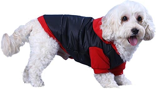 DoggyDolly Authentic Impermeable Hoodie Jacket, X-Small, Black, XS - Image 3