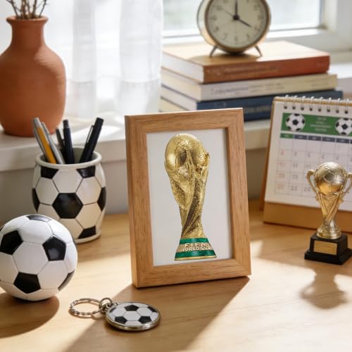 Image of FIFA World Cup 2026 Edition Trophy 26PCS Wooden Pocket Puzzle