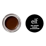 e.l.f. No Budge Cream Eyeshadow, 3-in-1 Eyeshadow, Primer & Liner With Crease-Resistant Color & Stay-Put Power, Vegan & Cruelty-Free, Plateau, 81737