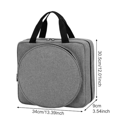 Sac de rangement pour broderie avec compartiments et étui portable - 7