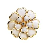 Style élégant : les cache-boutons à clipser d'inspiration vintage ajoutent une touche sophistiquée et décorative aux chemisiers, chemises ou robes, transformant les tenues de les jours en tenue élégante pour les grand-mères, les mères, les épouses, les filles, les copines ou les femmes qui aiment les bijoux classiques.