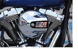 128 American Flag Air Cleaner Cover Insert. Replaces Stock Harley Davidson Twin Cam Air Insert