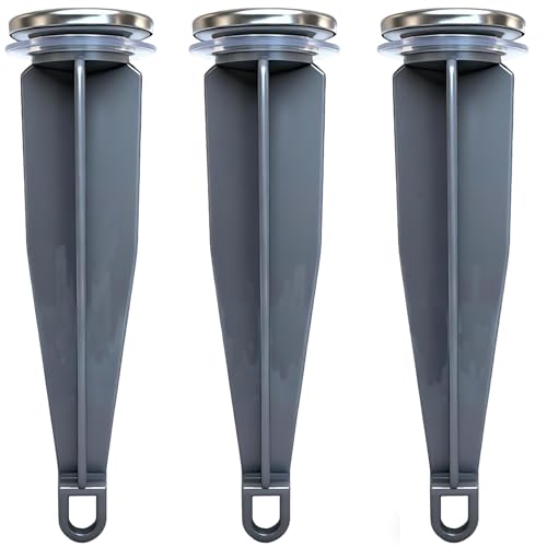 FullMayPro Bathroom Sink Pop-Up Stoppers Compatible with Moen 88994, Chrome Bathroom Sink Drain Plunger,4-7/8 High, 1-1/4 Cap Dia,with 1 Mounting Hole and Sealing Gasket,Not Universal(3 Pack)