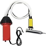 Générique Soudeuse à air Chaud pour Plastique 220 V 1000 W, Chalumeau Chauffant portatif pour Vinyle et PVC, idéal pour Les éviers, tuyaux, rainures de câbles, Portes et fenêtres en Plastique, etc.