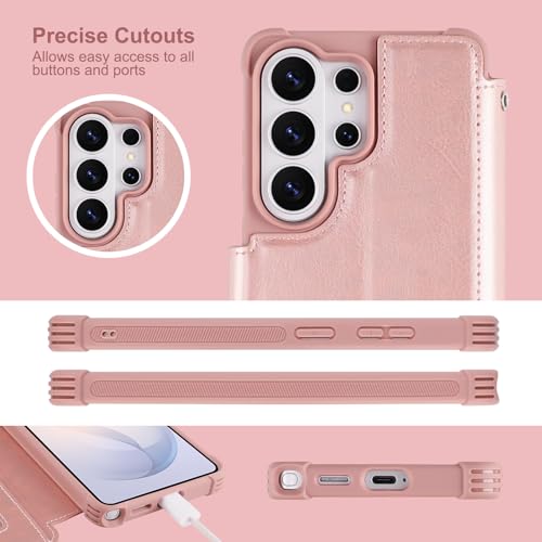 Housse Galaxy S26 Ultra en similicuir premium étui à rabat VANAVAGY - 6