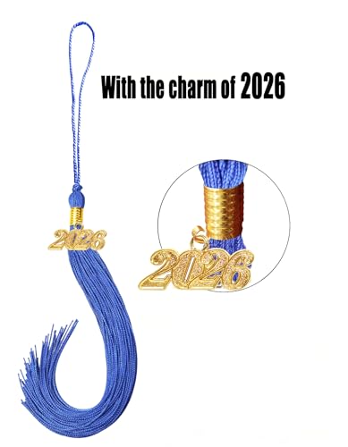 Image of Unisex Matte Graduation Cap and Gown 2026 with Tassel for High School and College Graduation