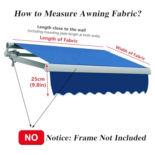 Tela de refugio resistente a los rayos UV con acabado premium de 6 metros 7