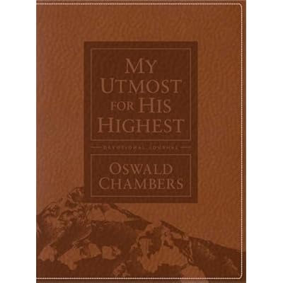 My Utmost for His Highest Devotional Journal