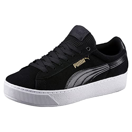 Puma Vikky Platform, Zapatillas para Mujer, Negro (Puma Black-Puma White 05), 37 EU