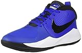 Nike Unisex-Kid's Team Hustle D 9 (GS) Sneaker, Game Royal/Black-White, 7Y Regular US Big Kid