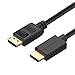 Produktbild CableCreation Aktive DP auf HDMI Kabel, 3m DisplayPort zu HDMI Adapter-Kabel, Unterstützung Eyefinity Multi- Bildschirm, 4K & 3D Audio/Video Konverter, 10FT / Schwarz