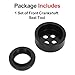 Motoparty Front Crankshaft Seal Install Tool for BMW M57 M47, 2-Piece Aluminum Set