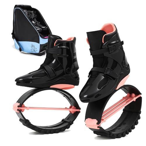 Zapatos deportivos de rebote para adultos y adolescentes, de bajo impacto, con bolsa de transporte
