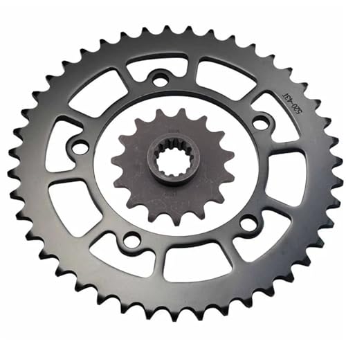 Pignon pour Kove 500X avec couronne de moto 43T 15T pour un transfert de couple fluide