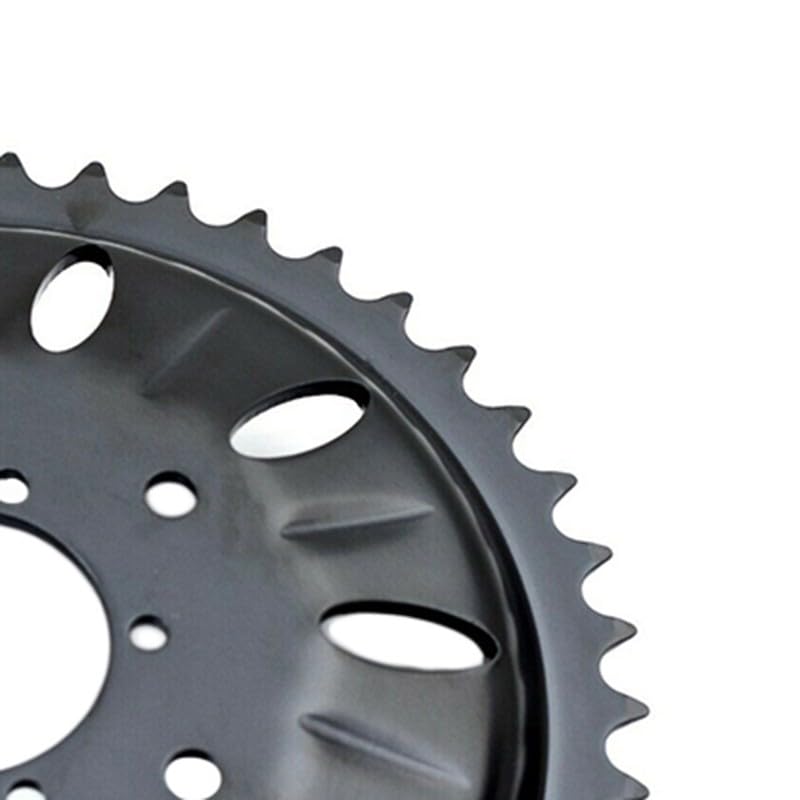 Corona 46T, pignone in acciaio legato per motore BAFANG, compatibile con bici elettriche BBS02/BBSHD (escluso BBS01B/BBS02B), nero