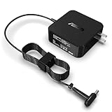 65W Laptop Charger Fit for Asus Vivobook Flip 14' 15 '17 'Series F510U F510UA F512JA F512J F412DA F512DA F512JA F512FA Fit for Asus Zenbook UX Series Zenbook Series Power AC Adapter Cord