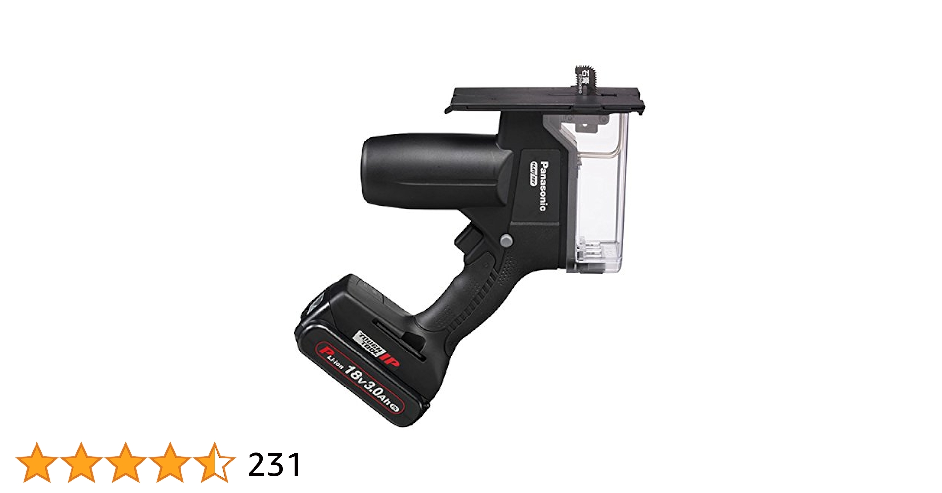 Amazon | パナソニック(Panasonic) 充電角穴カッター 18V 3.0Ah