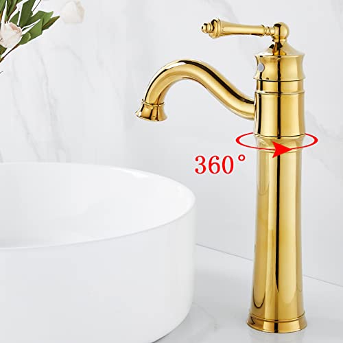 Robinet de lavabo pivotant à 360° mitigeur eau chaude et froide - 6