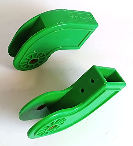 Image of Library Ladder Bottom Wheel Kit (2 Pcs)(Green)